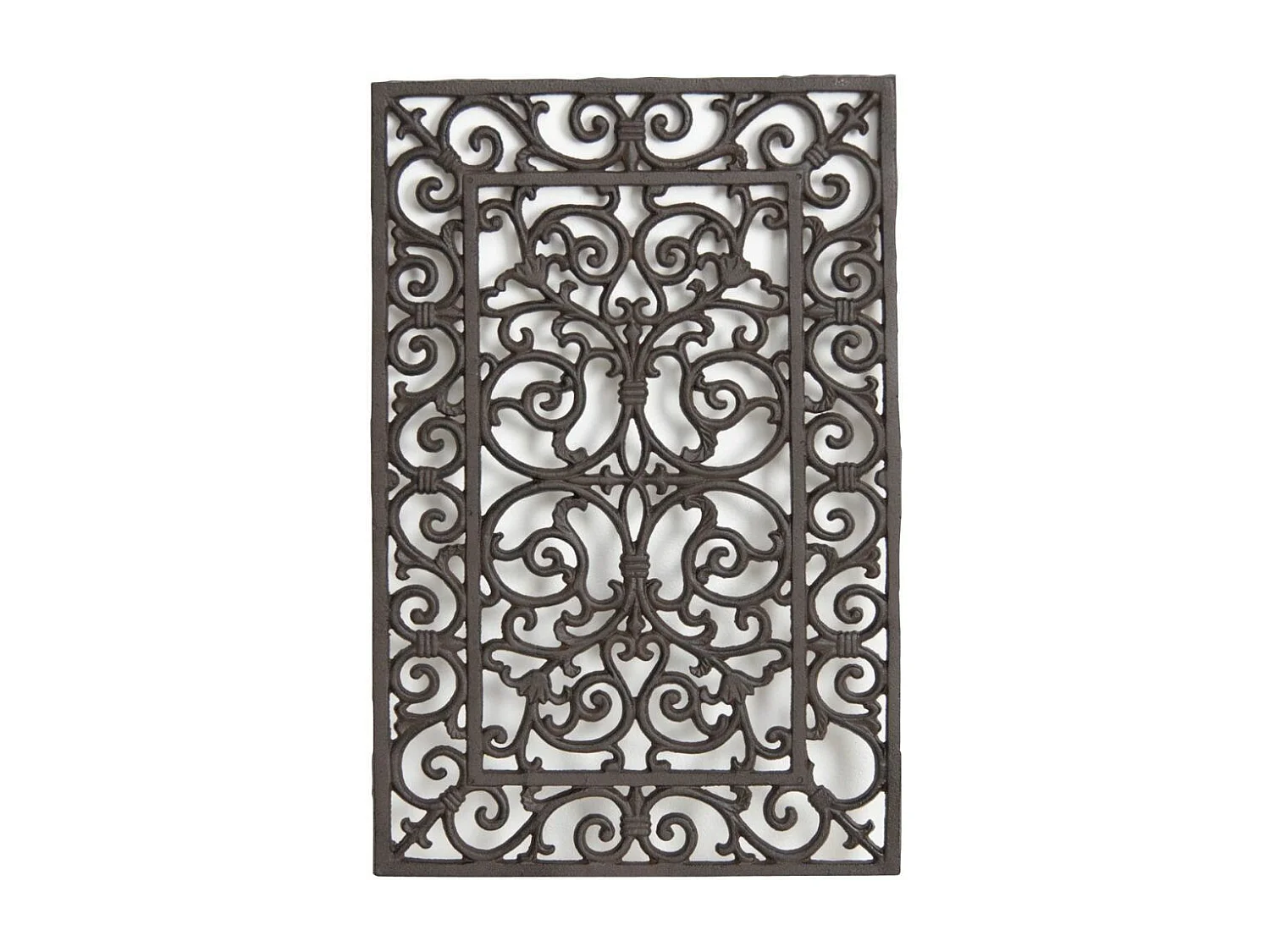 Paillasson de jardin en fonte