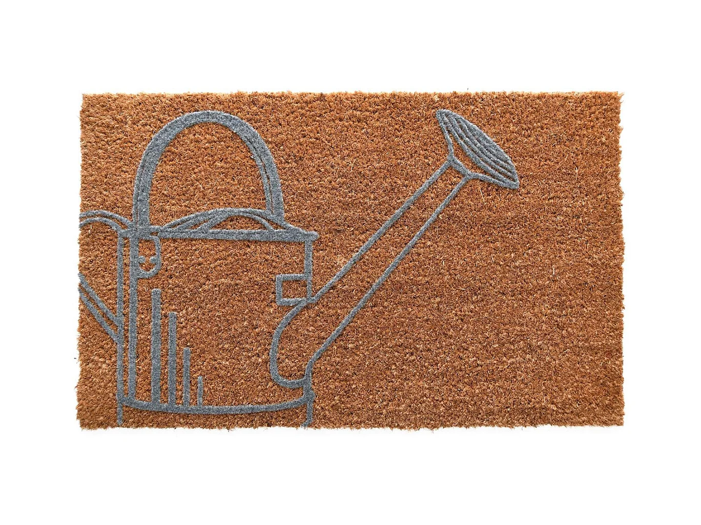 Paillasson en coco et PVC 60 x 40 cm Arrosoir