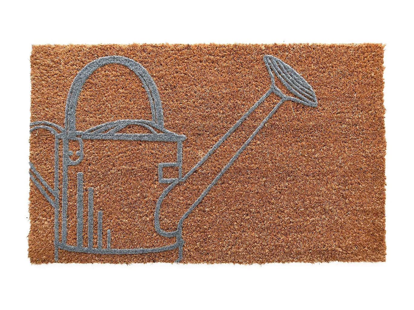 Paillasson en coco et PVC 60 x 40 cm Arrosoir