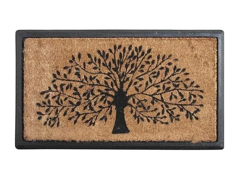 Paillasson oiseaux en coco et latex Longueur 70cm