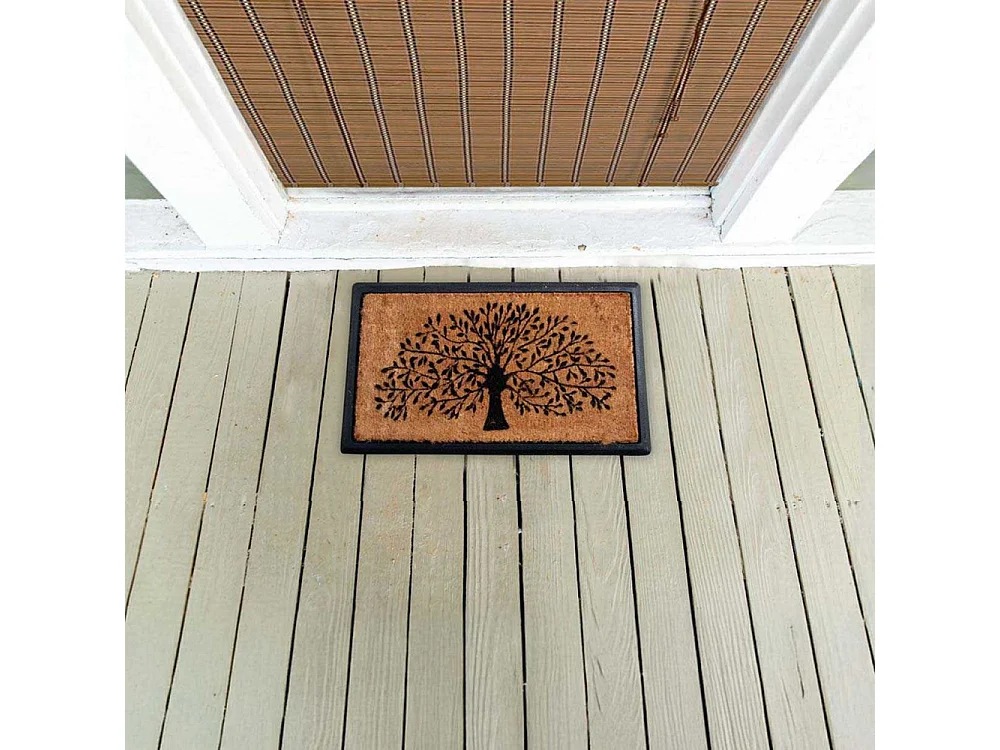 Paillasson oiseaux en coco et latex Longueur 70cm