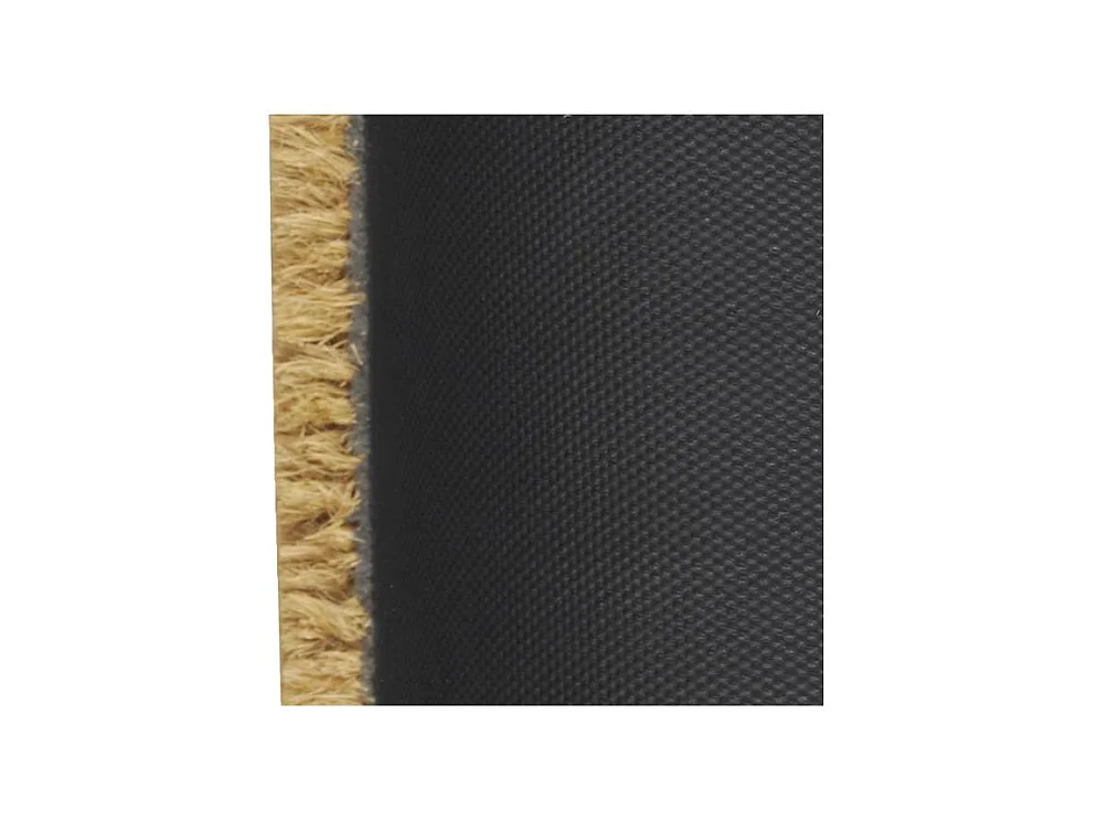 Paillasson oiseaux en coco et latex Longueur 70cm