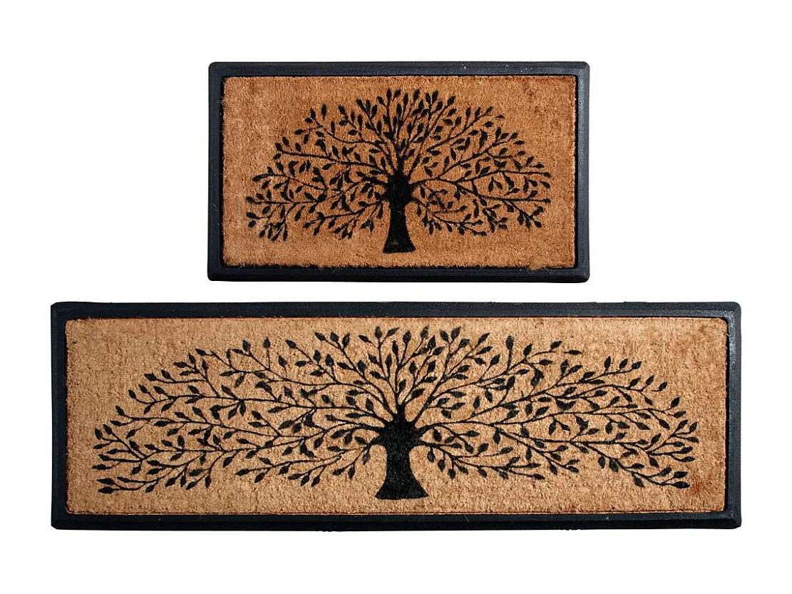 Paillasson arbre en coco et latex Longueur 70cm