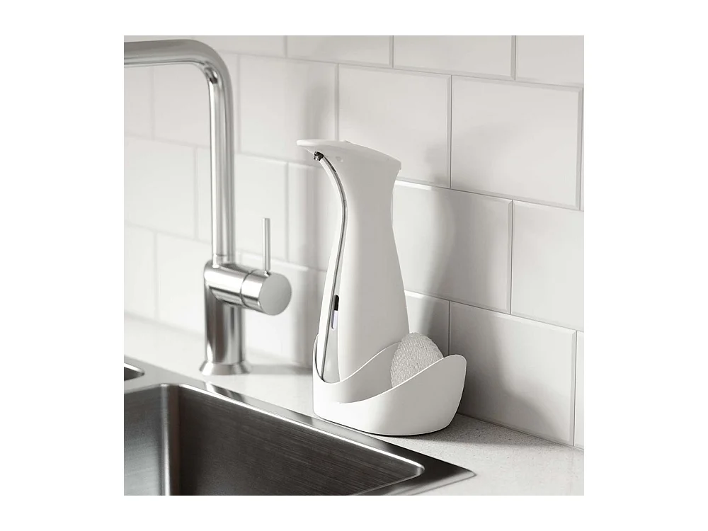 Pompa per sapone con porta-spugna 250 ml Otto