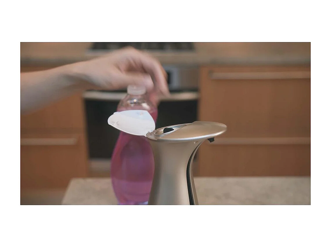 Pompa per sapone con porta-spugna 250 ml Otto