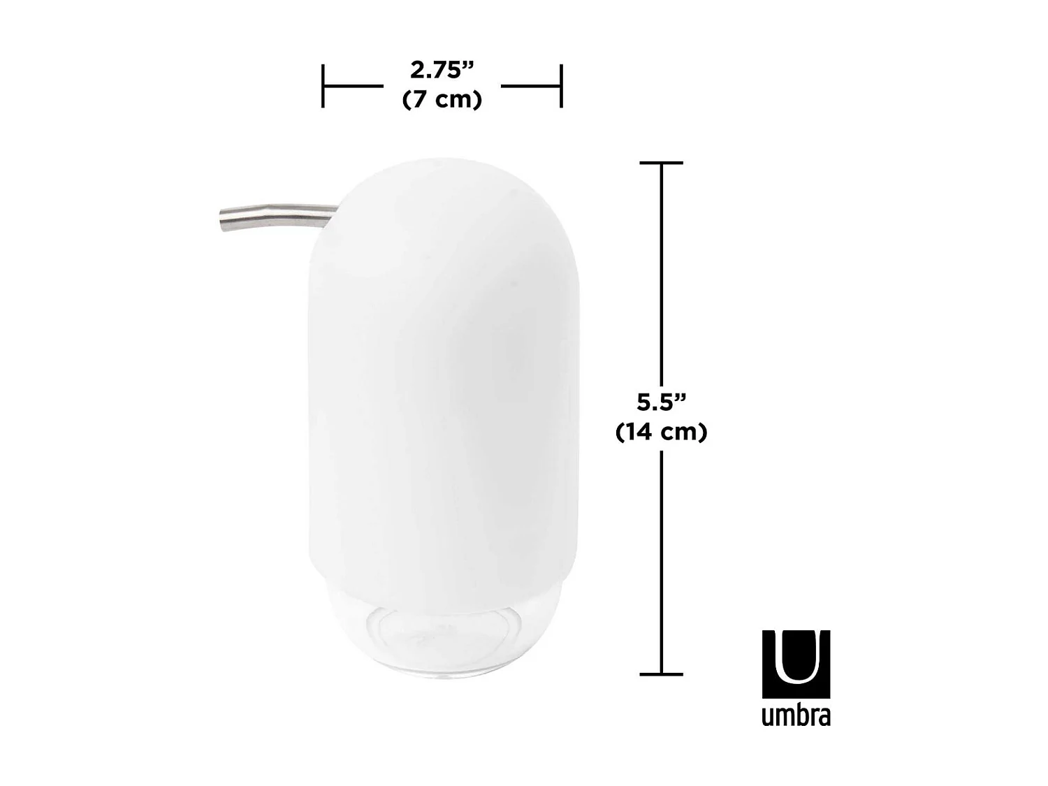 Distributore di sapone a pompa moderno