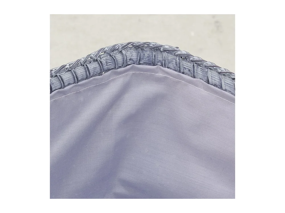 2 cestas de ropa + 3 cestas de palma (Juego de 5)