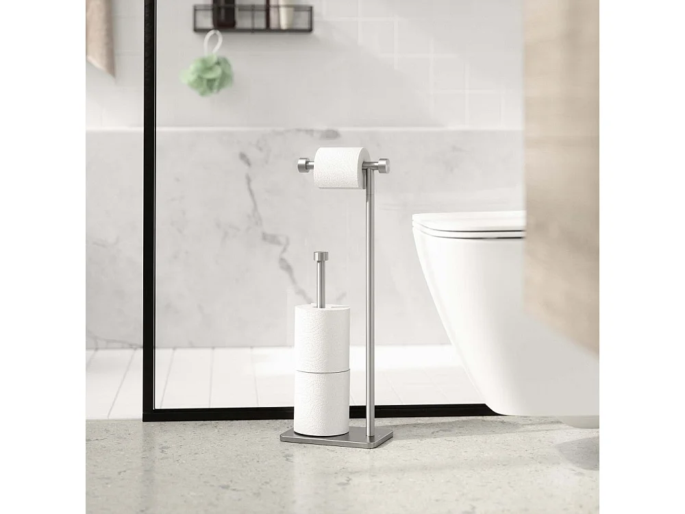 Porta carta igienica Cappa con riserva