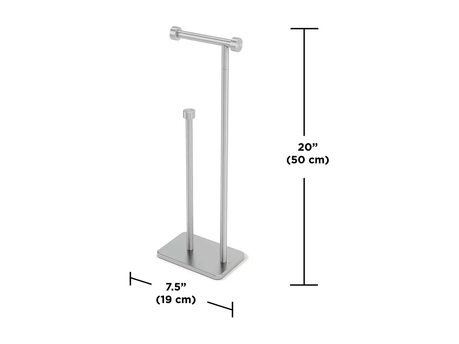 Porta carta igienica Cappa con riserva