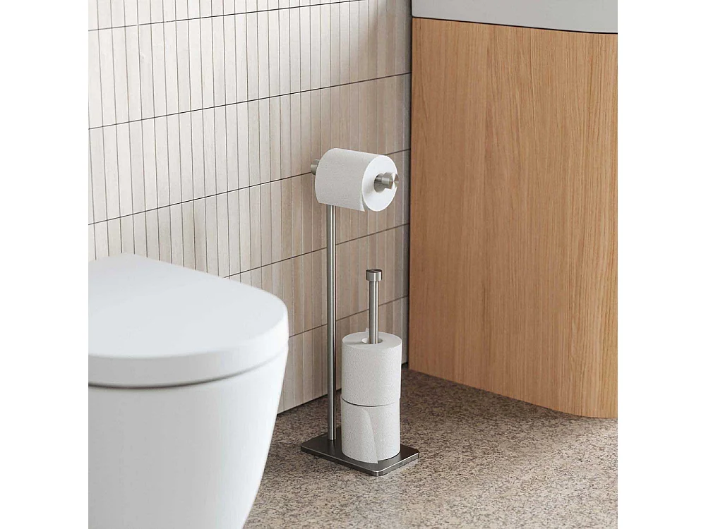 Porta carta igienica Cappa con riserva