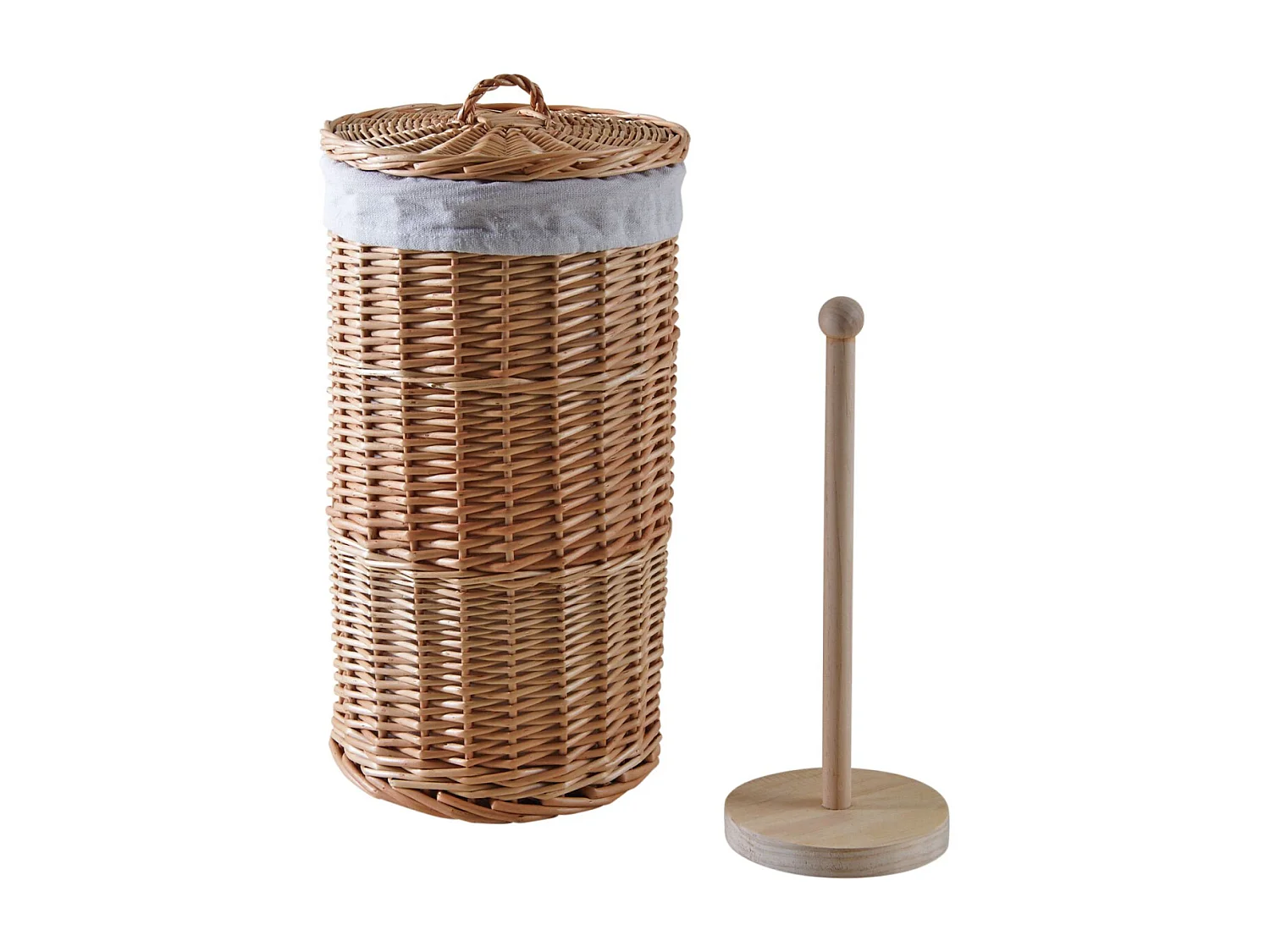 Contenitore per rotoli di carta igienica