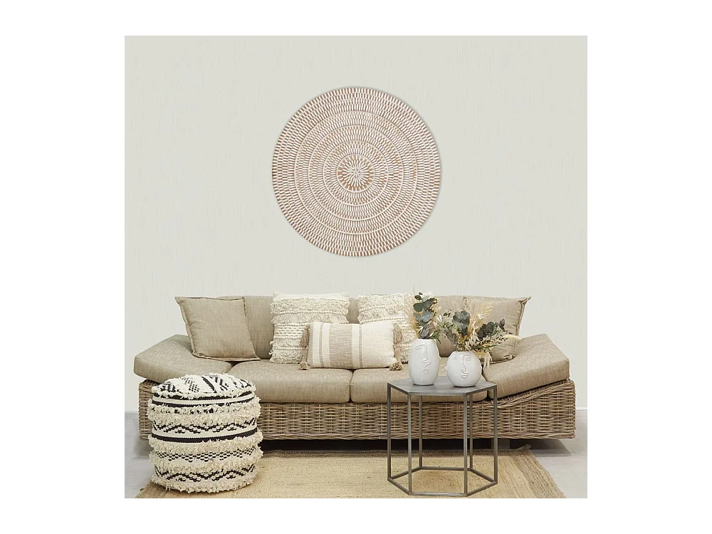 Vasi a forma di faccia in ceramica bianca (set di 2)