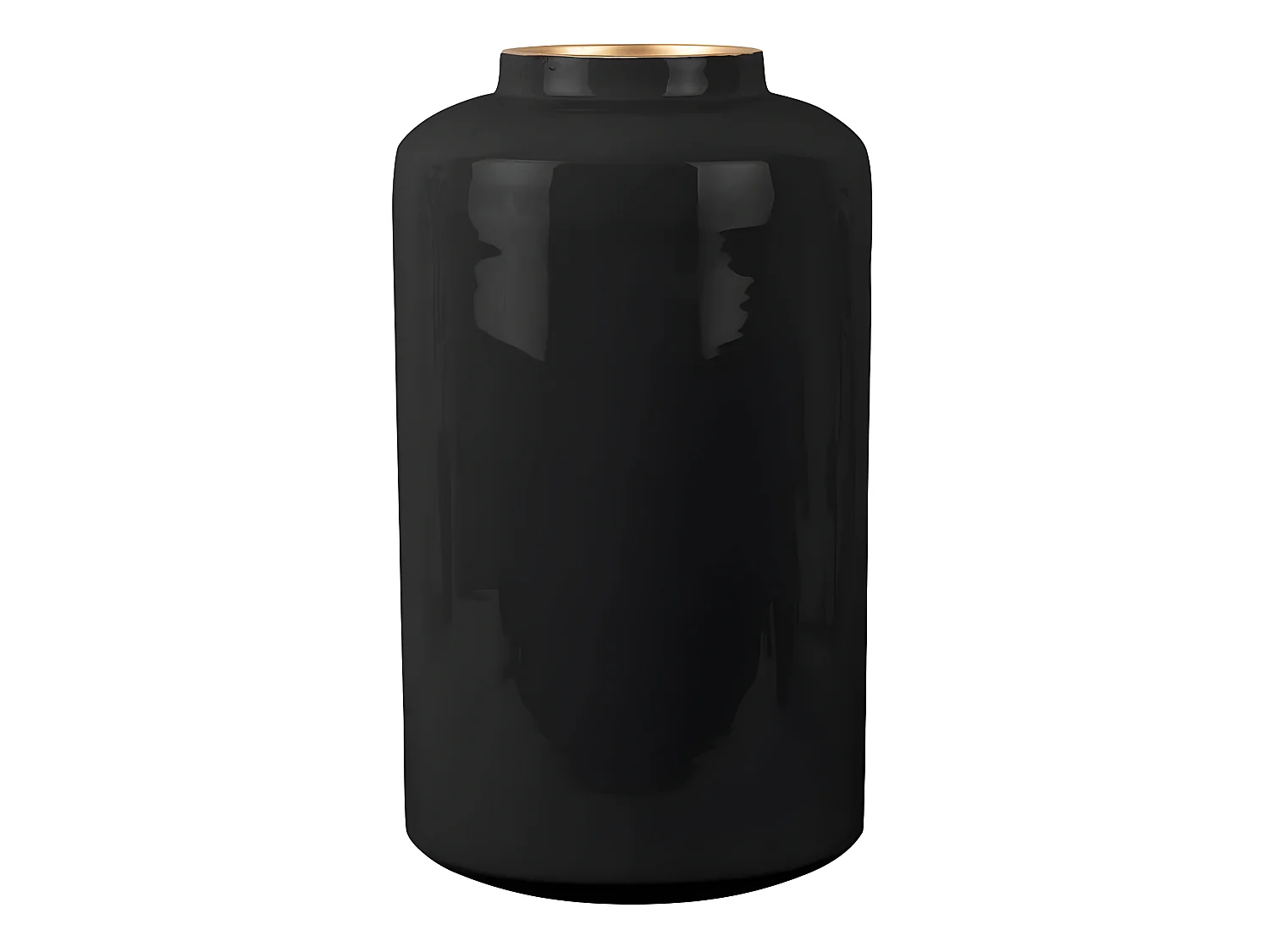 Vase en métal Enamel  XL 19 x 33 cm