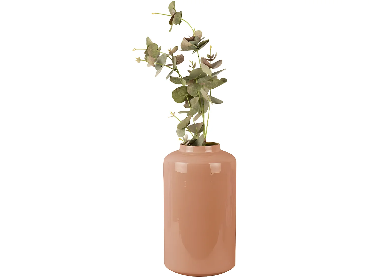 Vase en métal Enamel  XL 19 x 33 cm