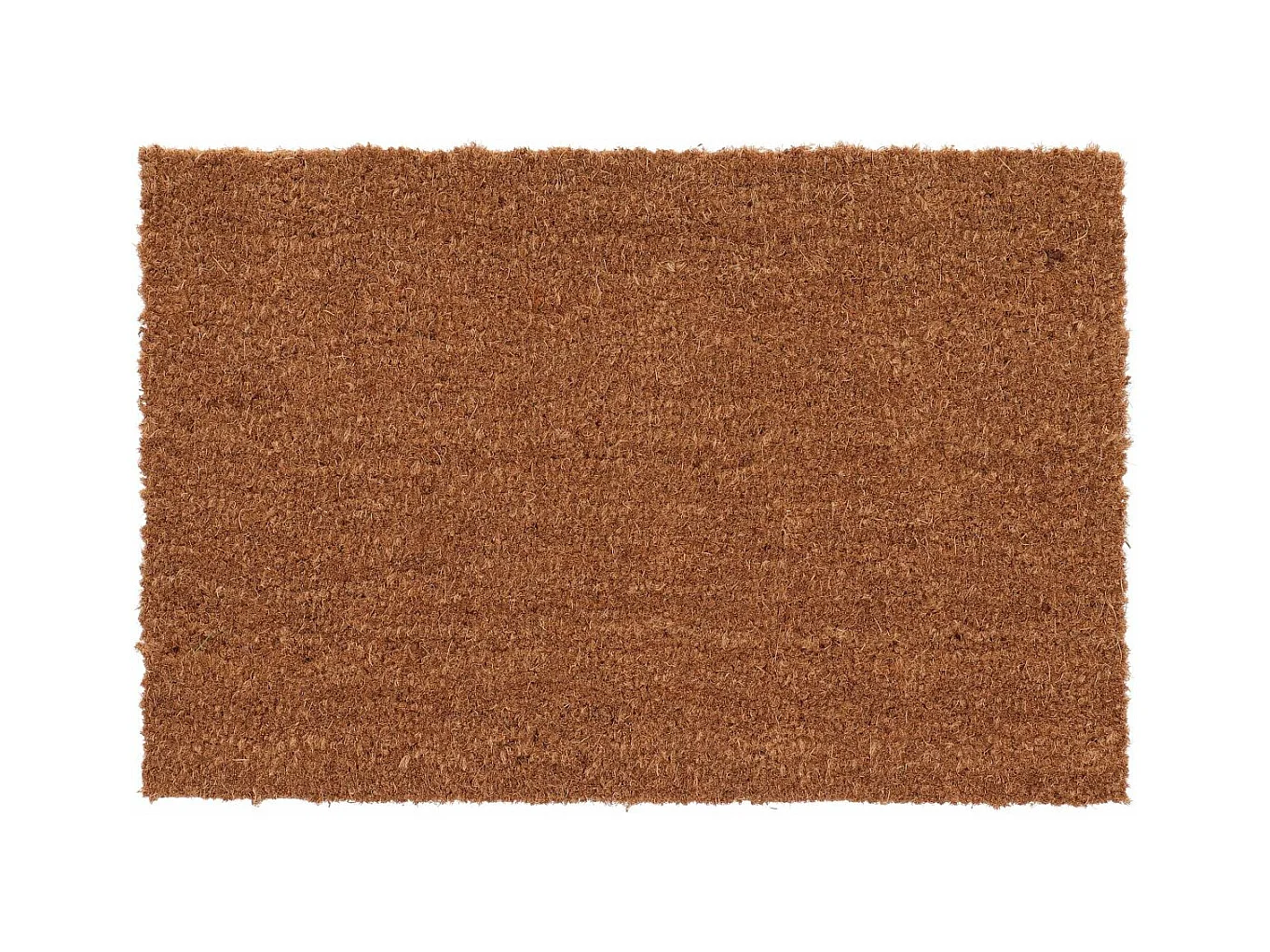 Paillasson en coco et PVC 60 x 40 cm Uni