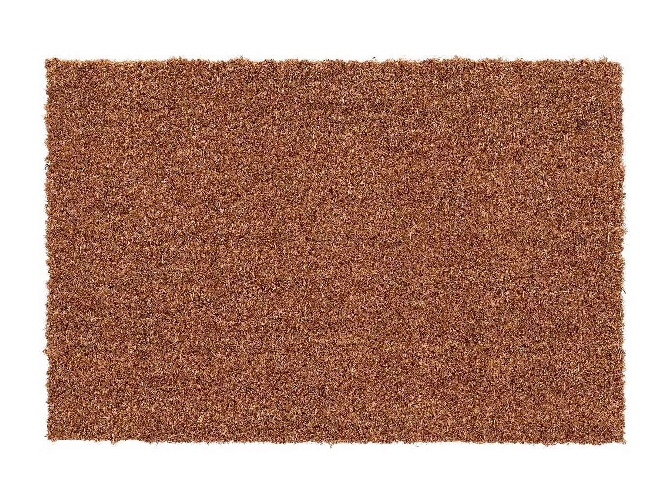 Paillasson en coco et PVC 60 x 40 cm Uni