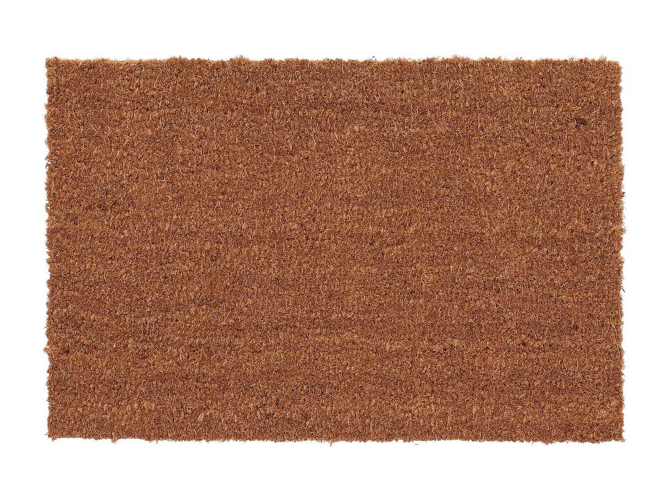 Paillasson en coco et PVC 60 x 40 cm Uni