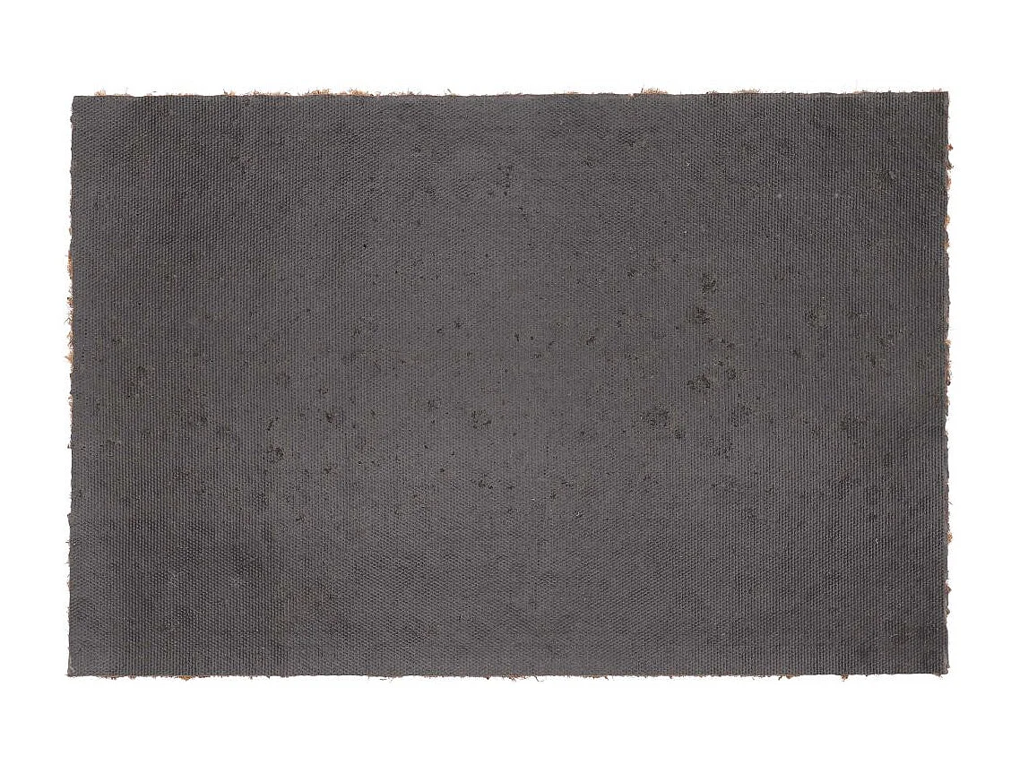 Paillasson en coco et PVC 60 x 40 cm Uni