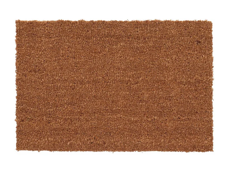 Paillasson en coco et PVC 60 x 40 cm Uni