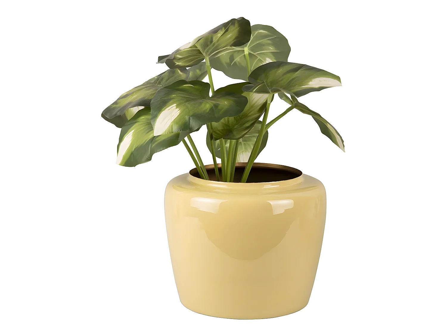 Florero de metal Planta 20 x 25 cm