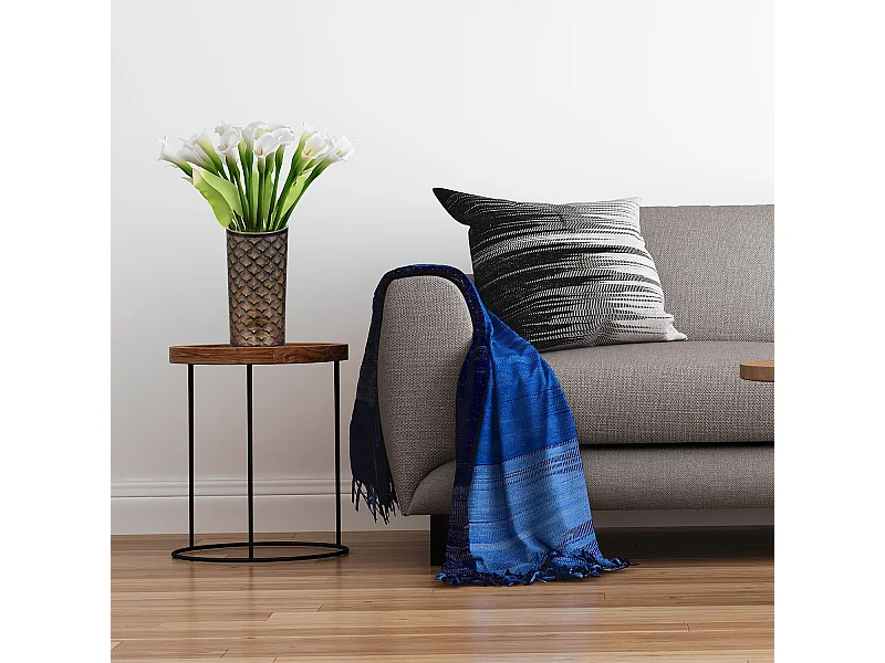 Vase Aster 20cm Noir, Cuivre