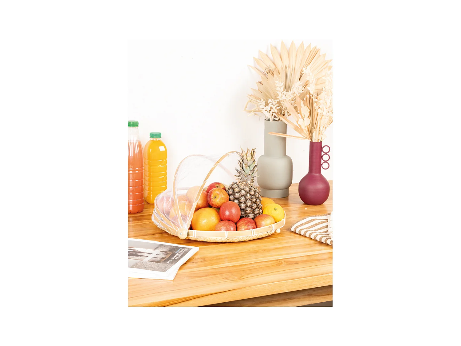 Vase en métal  Sauge