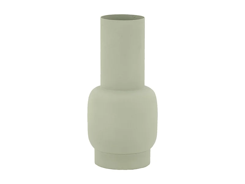 Vase en métal  Sauge