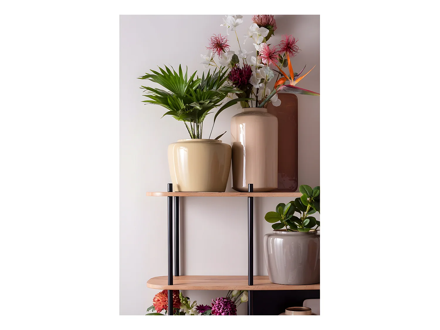 Vase en métal Plant 20 x 25 cm