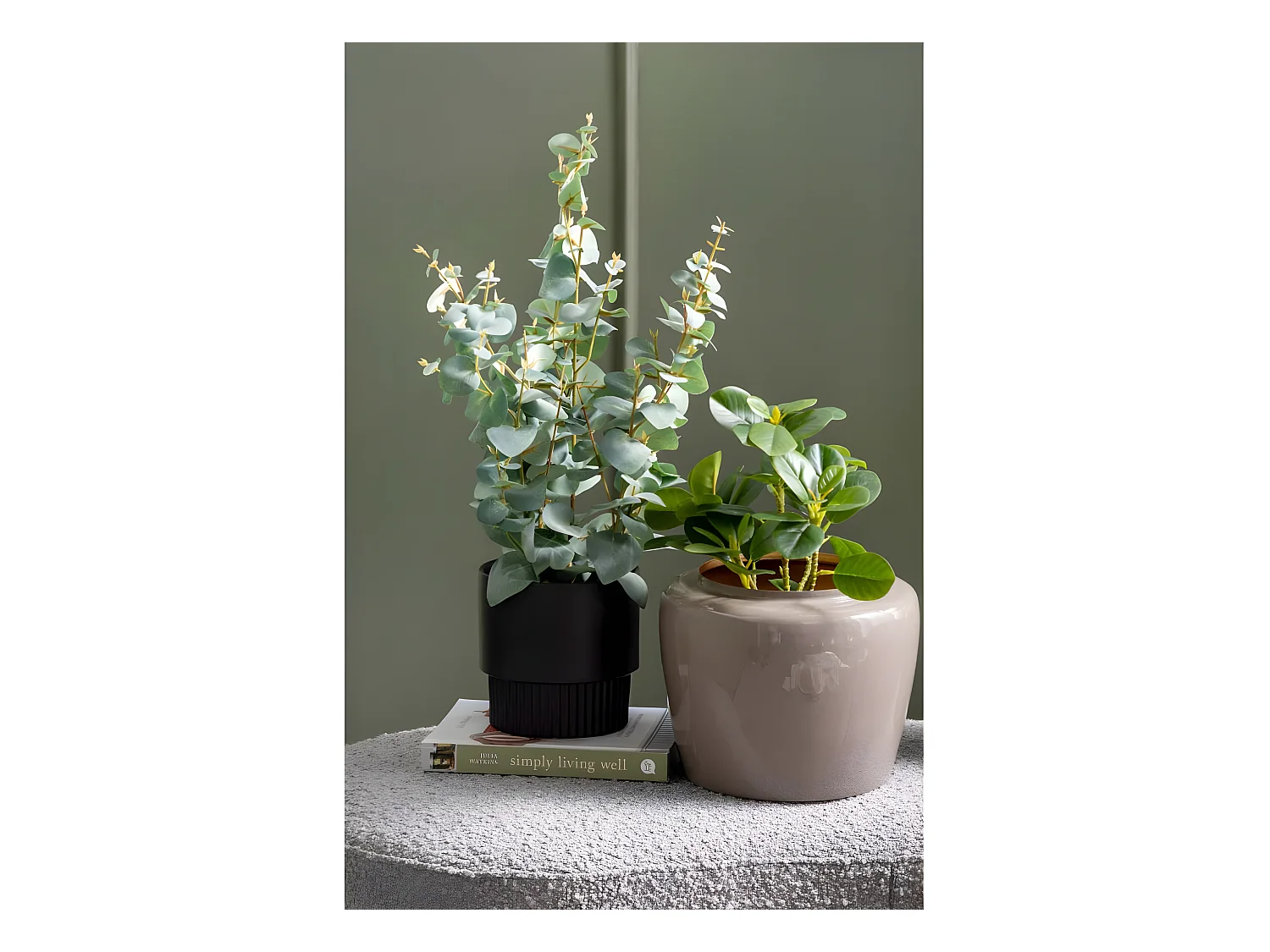 Vase en métal Plant 20 x 25 cm