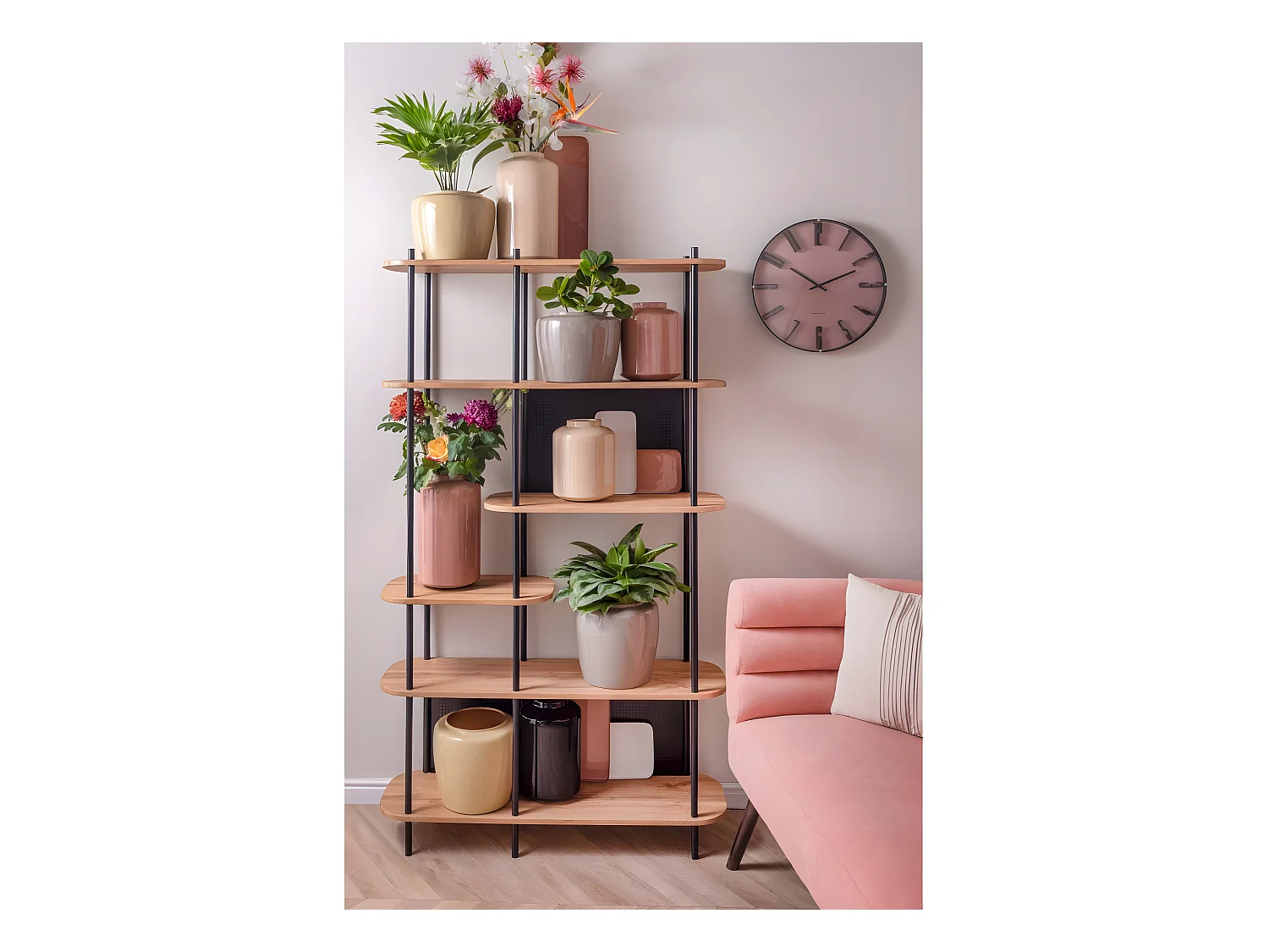 Vase en métal Plant 20 x 25 cm