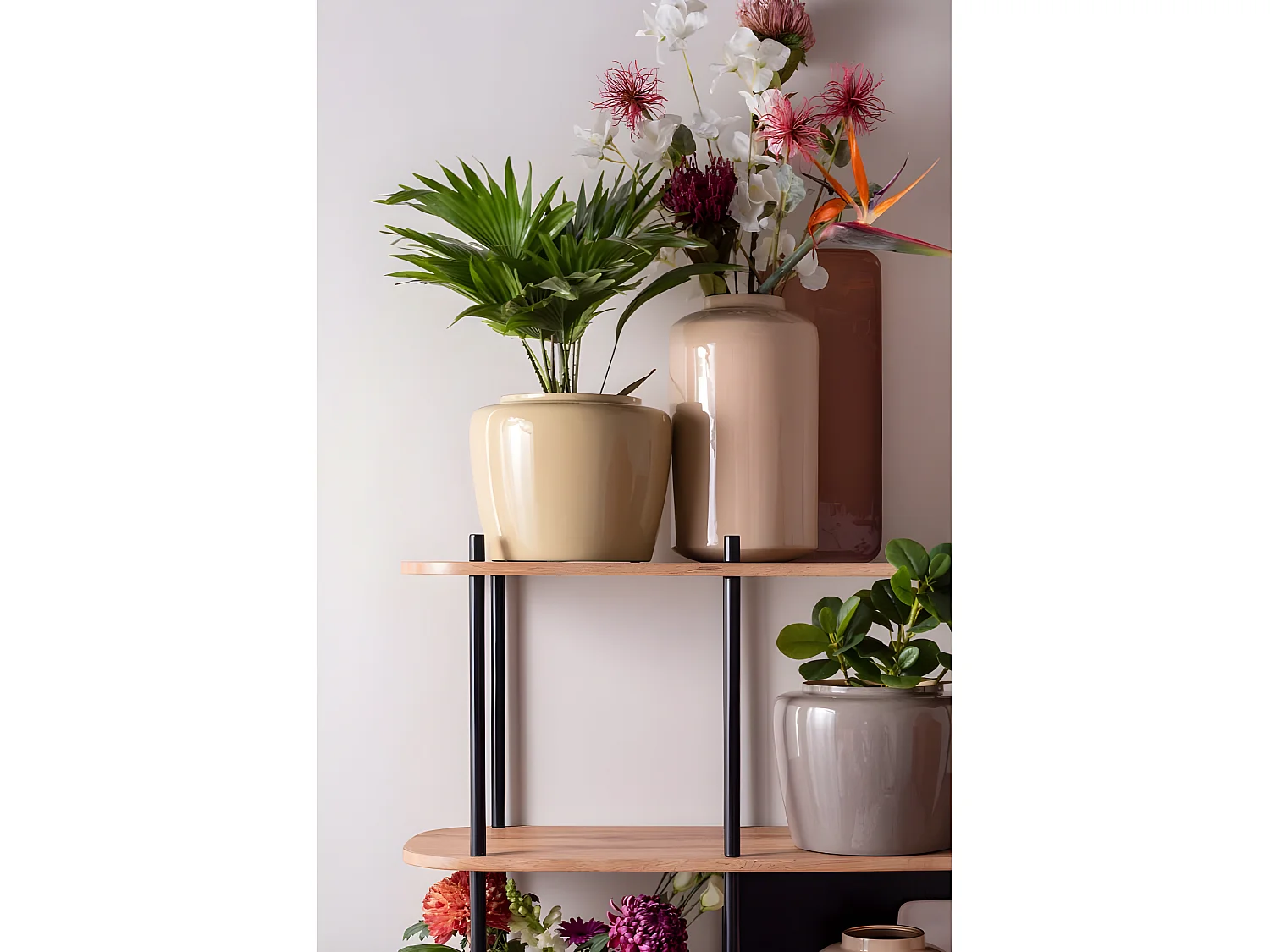 Vase en métal Plant 20 x 25 cm