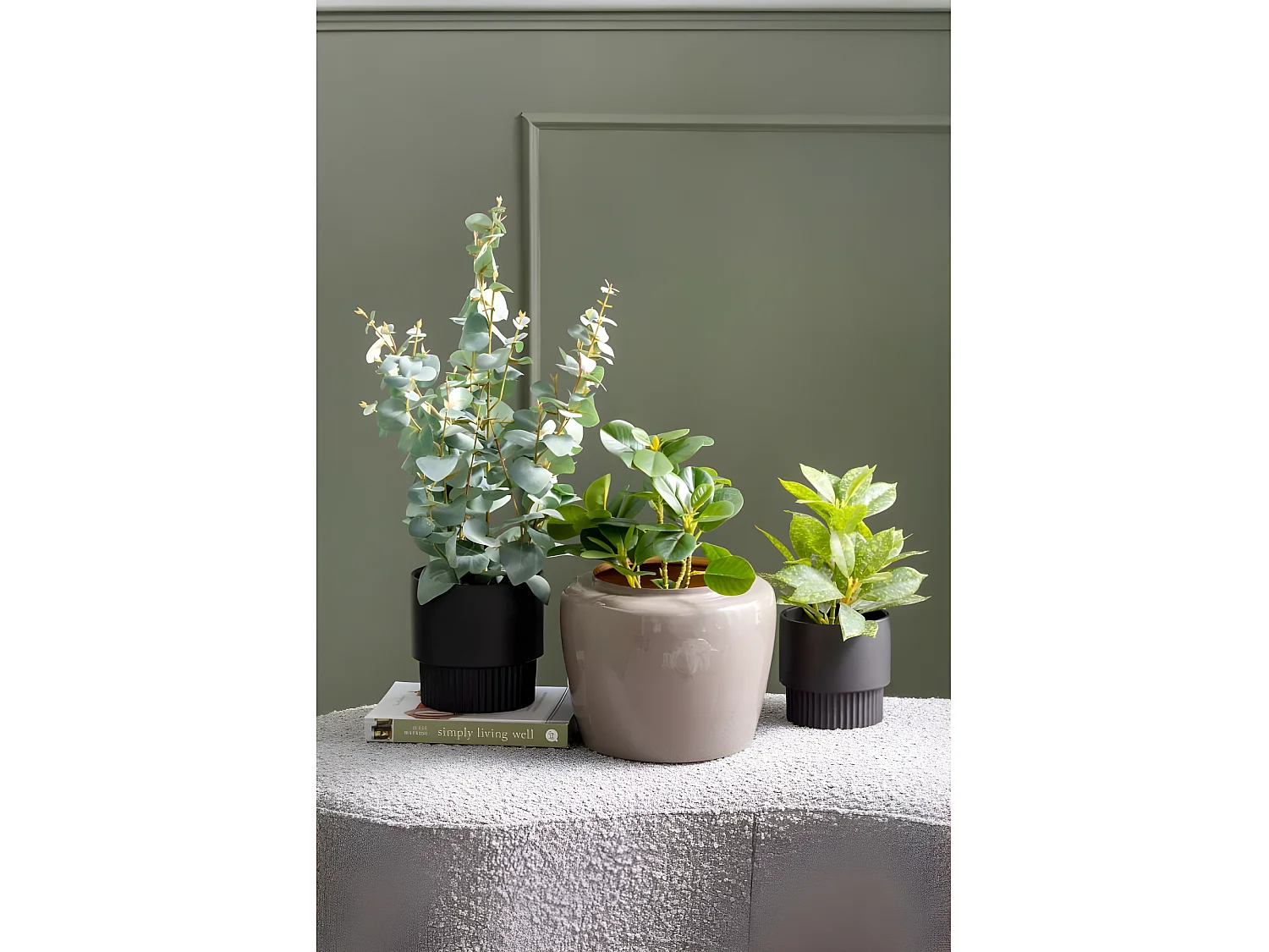 Vase en métal Plant 20 x 25 cm