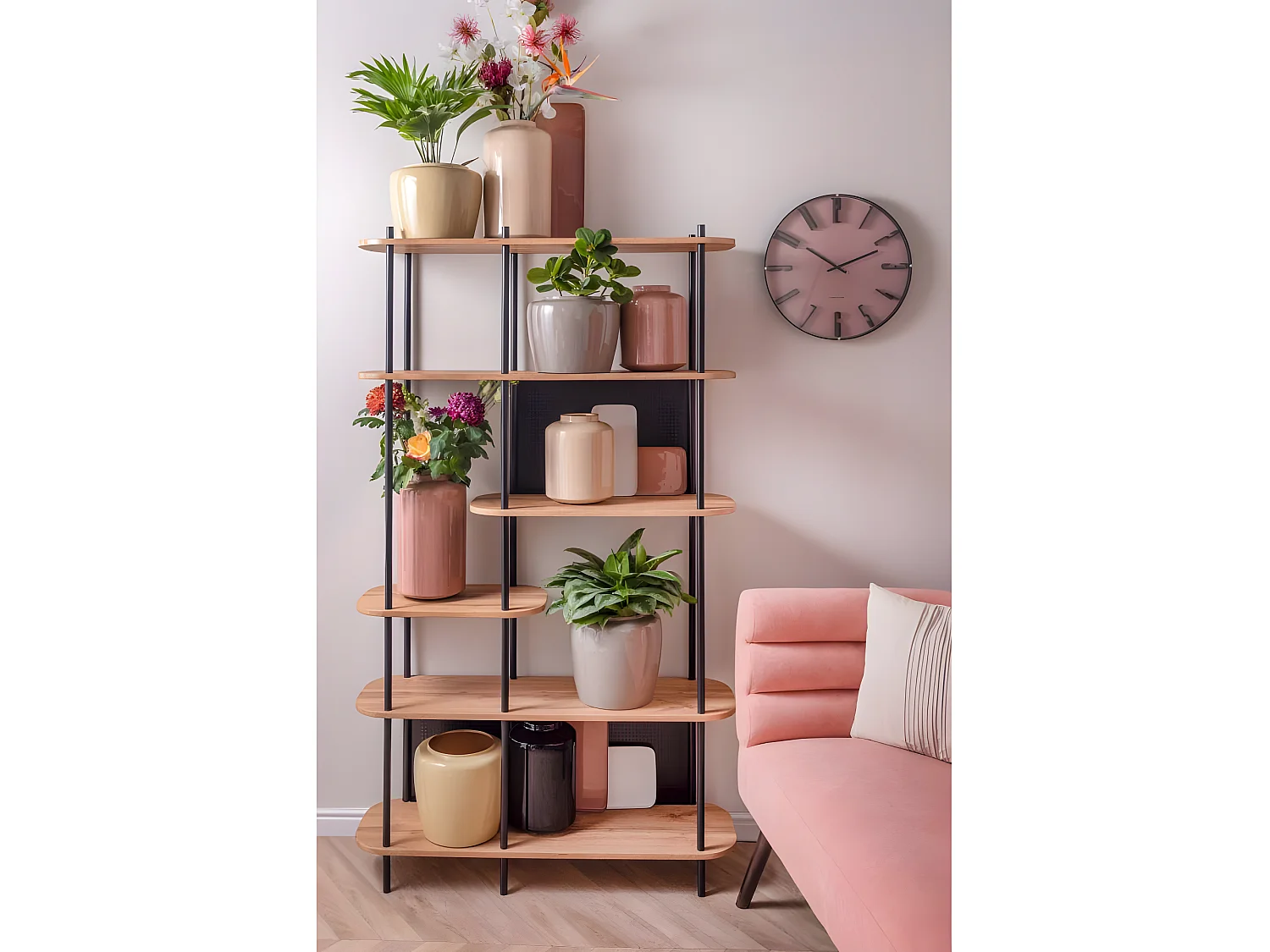 Vase en métal Plant 20 x 25 cm