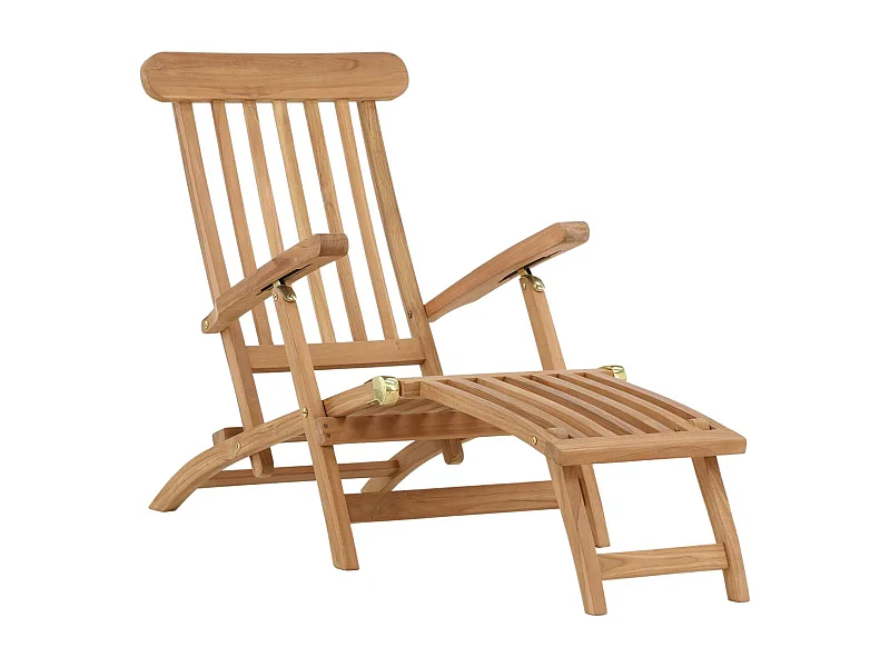 Kenya ligstoel teak.