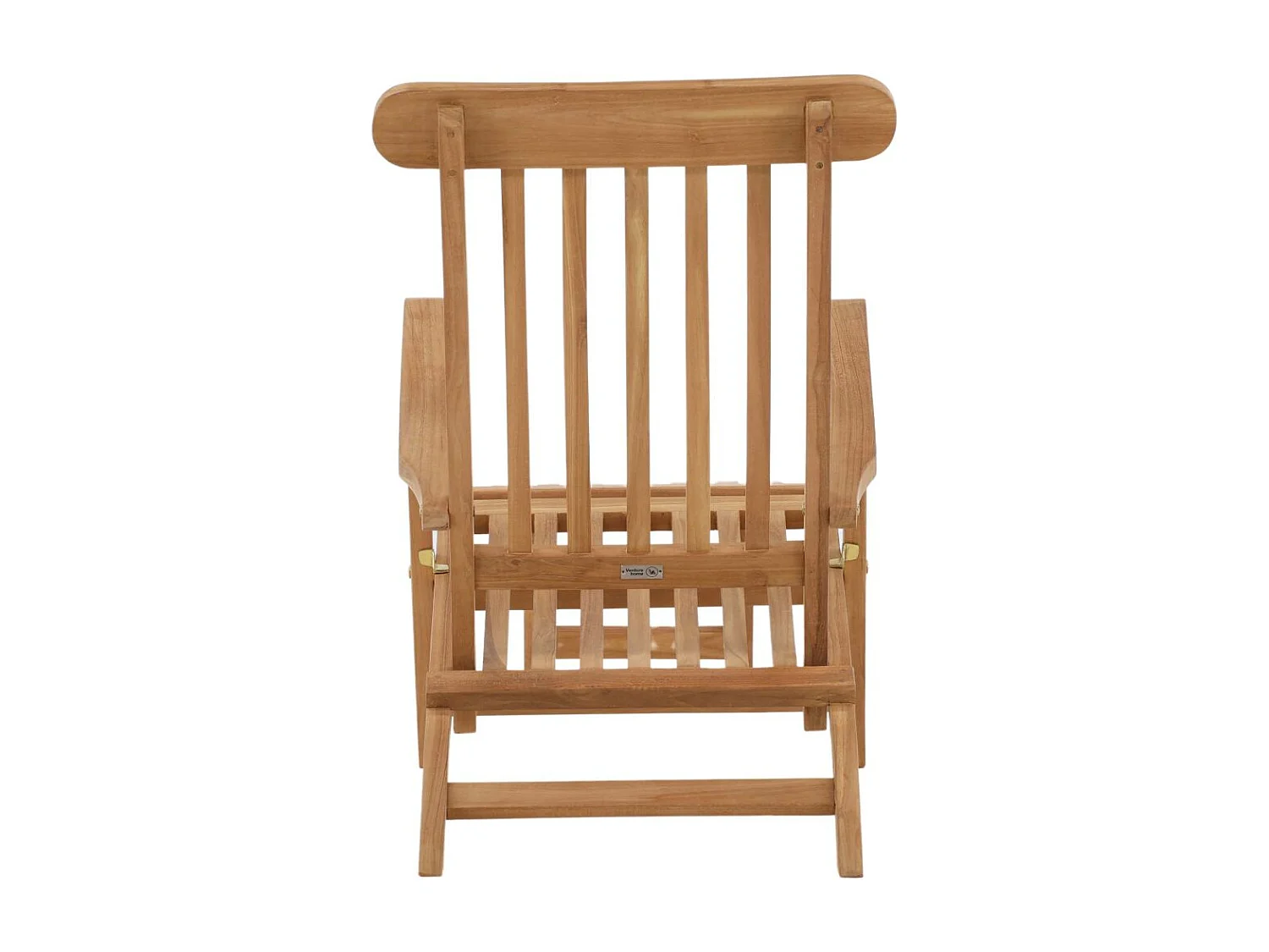 Chaise Longue en Teck "Kenya" 150cm Naturel