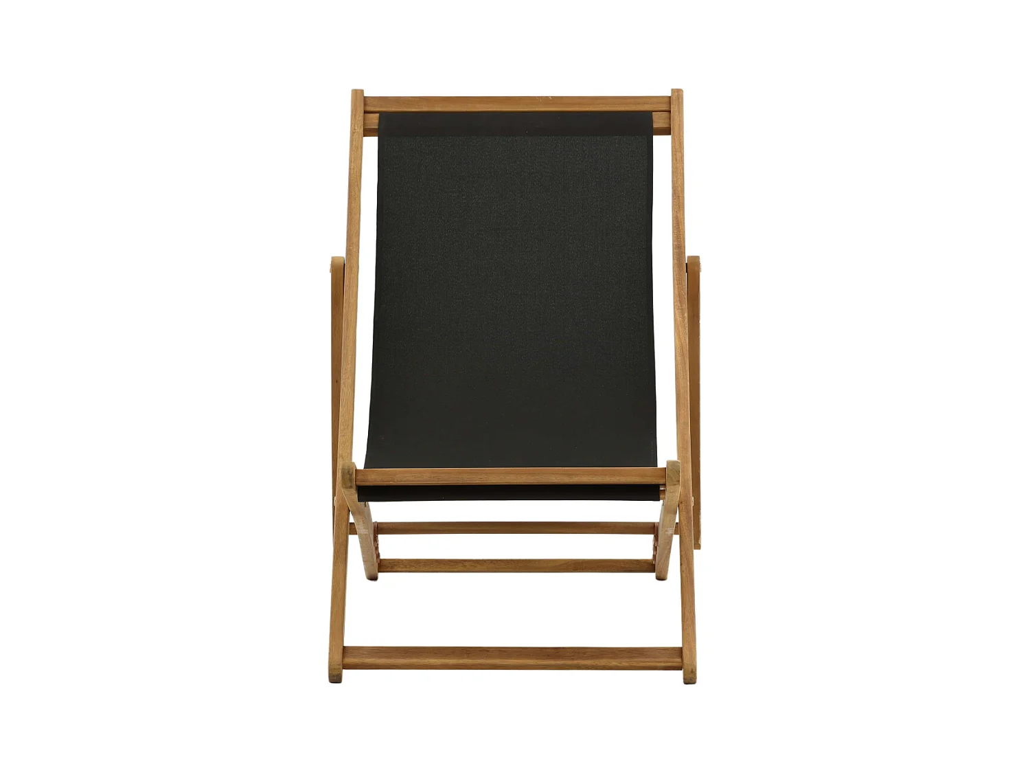 Chilienne en Bois "Peachy" 105cm Naturel & Noir