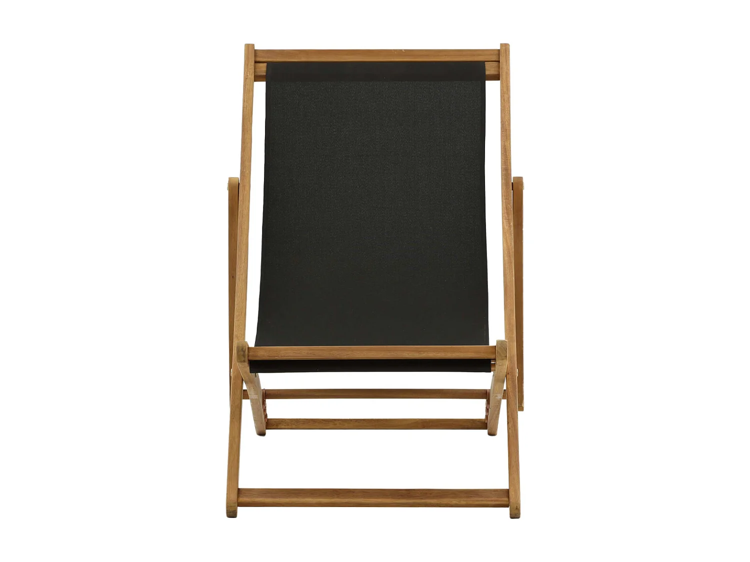 Chilienne en Bois "Peachy" 105cm Naturel & Noir