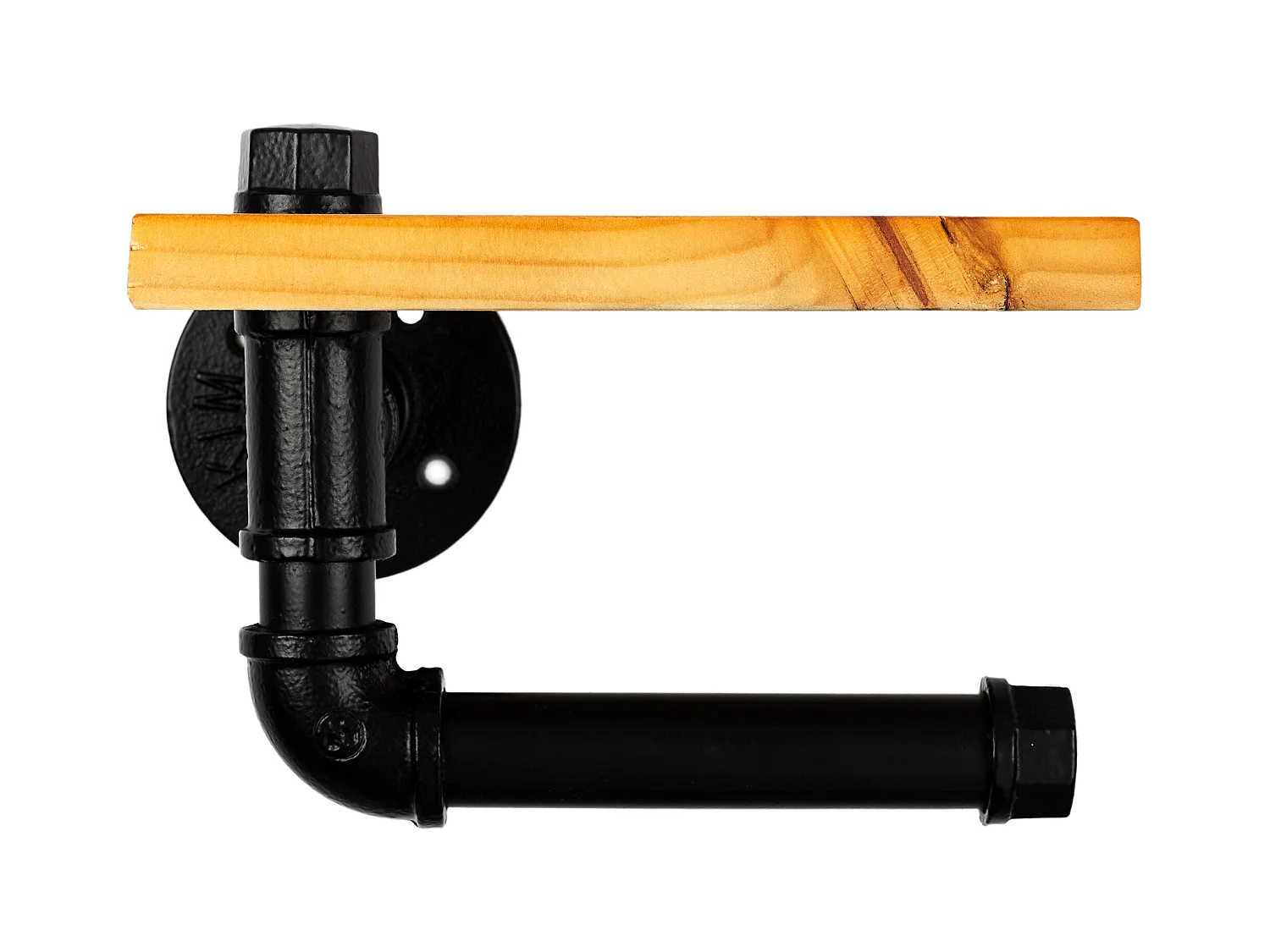 Dérouleur papier WC tablette intégrée Indus