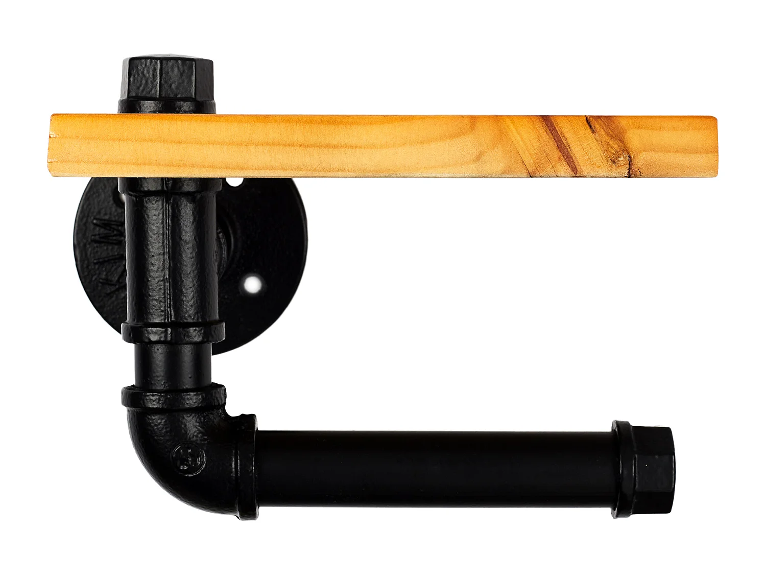 Dérouleur papier WC tablette intégrée Indus