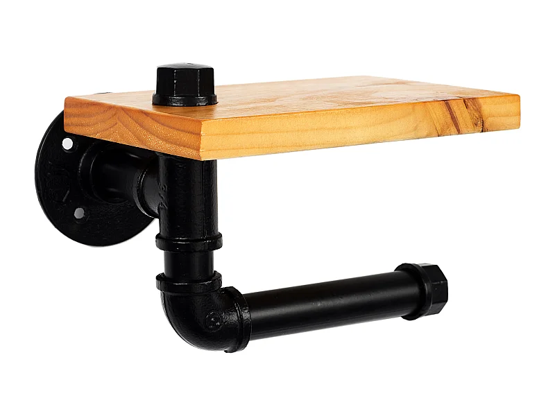 Dérouleur papier WC tablette intégrée Indus