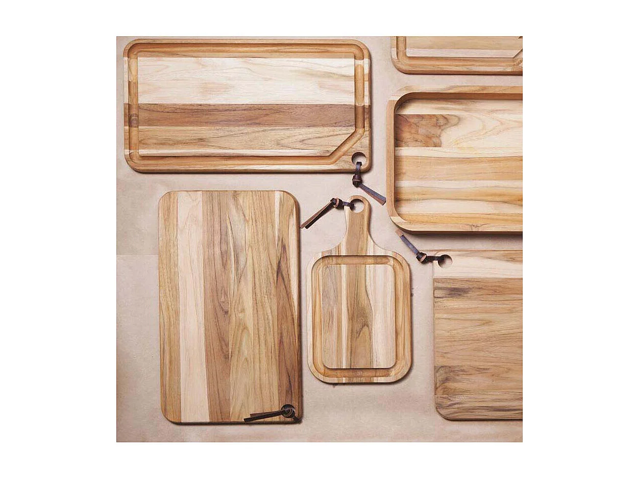 Planche à découper en teck Kitchen 33 x 20 x 1.8 cm