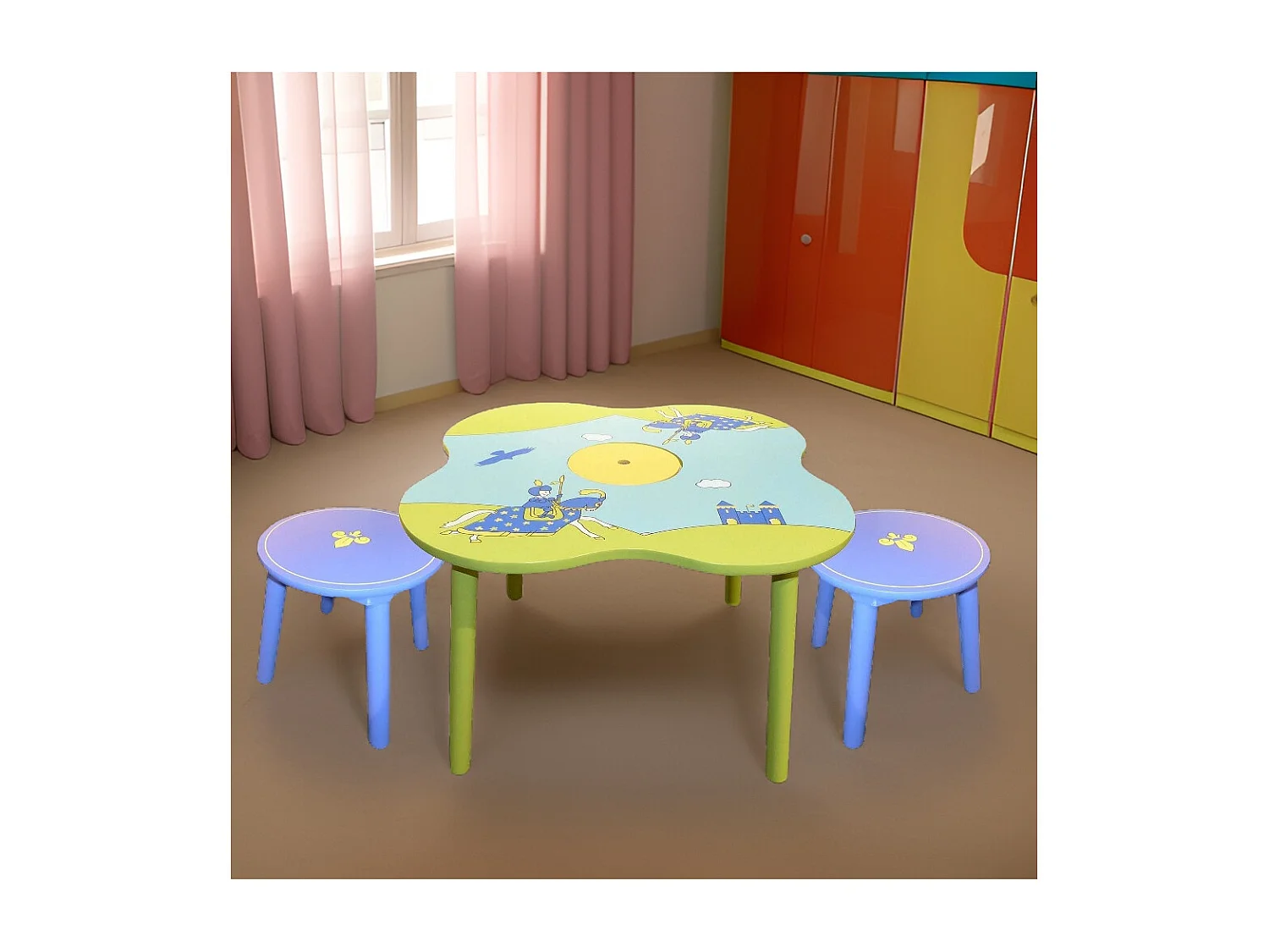 Sgabello per bambini Chevalier