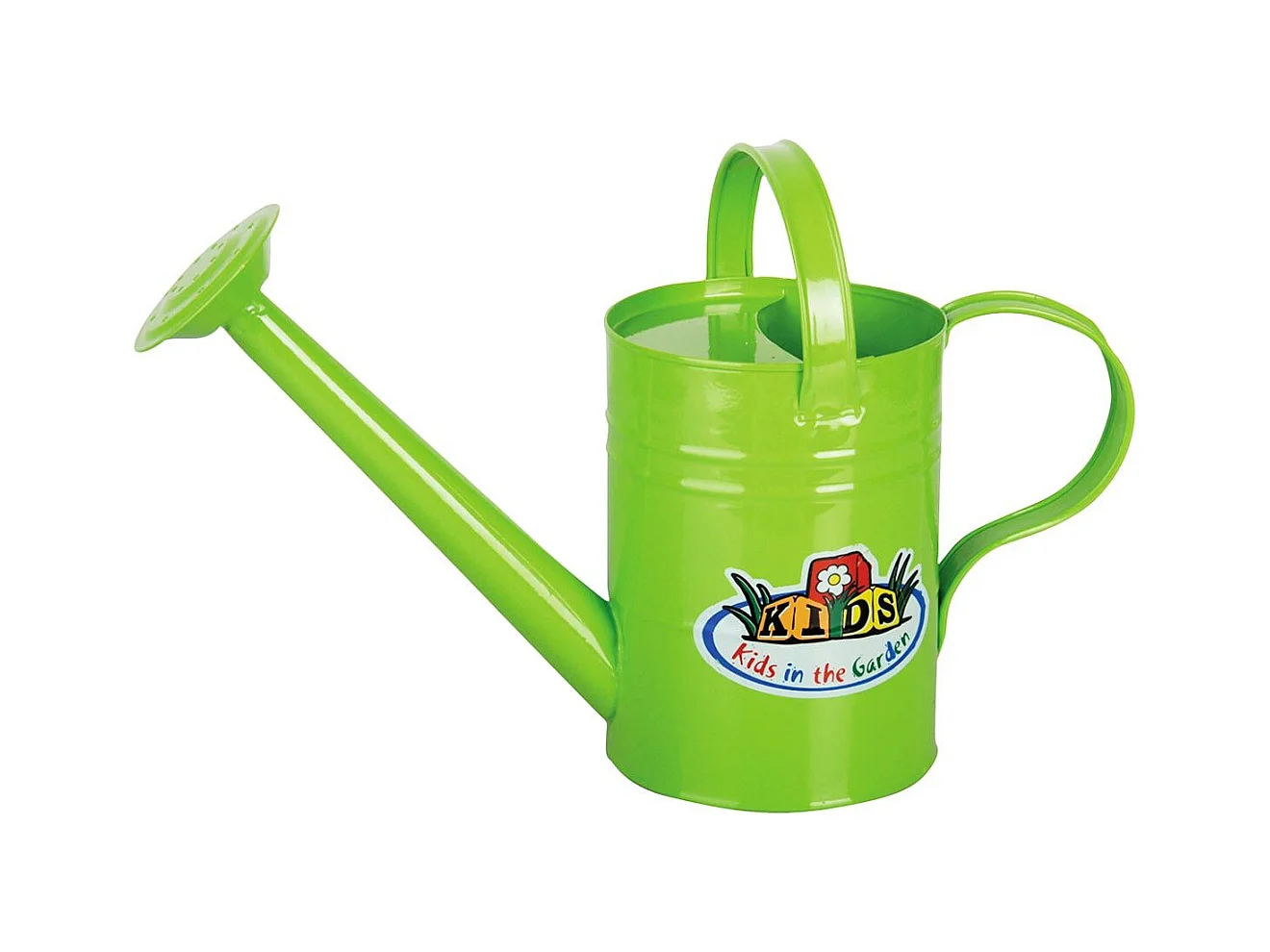 Regadera de Zinc Verde para niños 36x12,5x32,5cm