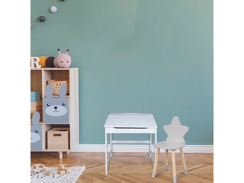 Bureau Pupitre Charlie Blanc