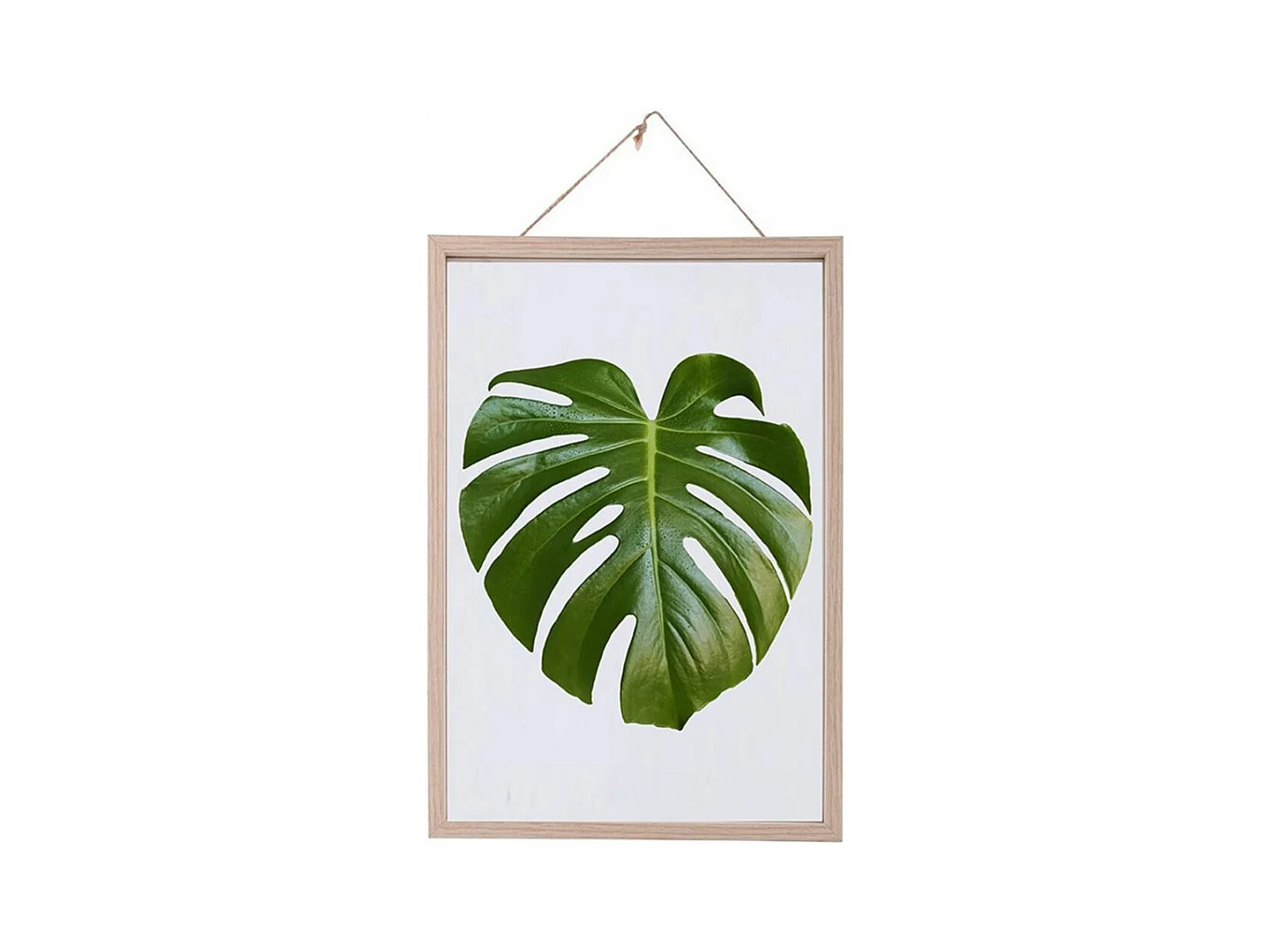 Cadre bois et verre pour feuille XL