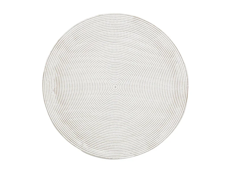 Décoration murale en médium sculpté ronde