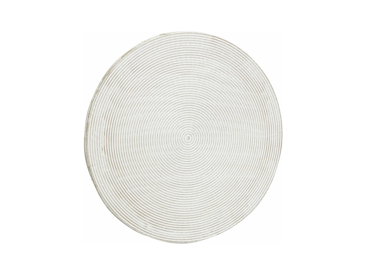 Décoration murale en médium sculpté ronde