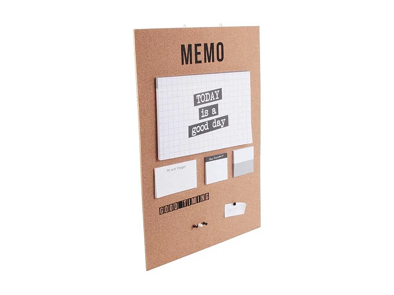 Mémo Calendrier Perpétuel "Working" 60cm Naturel