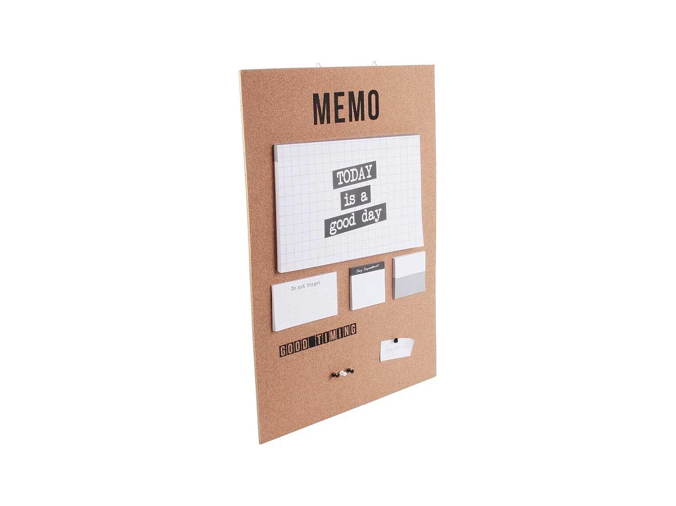 Mémo Calendrier Perpétuel "Working" 60cm Naturel