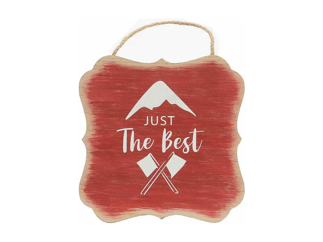 Décorations à suspendre Just the best (Lot de 4)